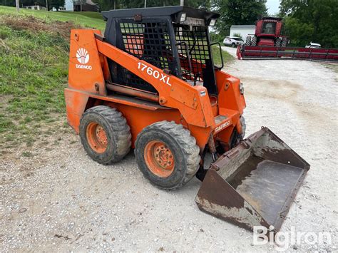 daewoo 1760xl skid steer for sale|daewoo skid steer 1760xl specs.